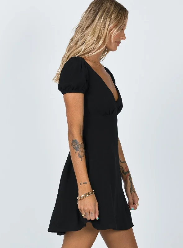 Smith Mini Dress Black